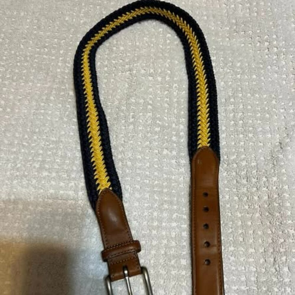 🐻Size 30 - Torino - Leather and Nylon Belt